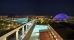BLUE LAGOON RESORT 4+* (Lambi, Kos), viešbutis naktį